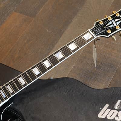 2013 Gibson Les Paul Custom Electric Guitar Black Ebony + COA HSC image 6