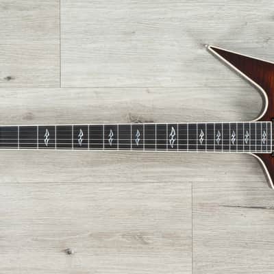 Mint Dean USA ZERO Floyd Guitar, Ebony Fretboard, Flame Maple Top, Fishman Fluence Modern Set, Tiger Eye image 6