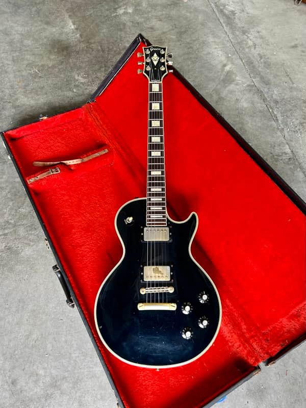 Greco EG-600 Custom 1987 Black beauty original vintage MIJ | Reverb