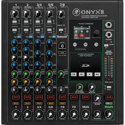 Mackie Onyx8 8-Channel Premium Analog Mixer with Multi-Track USB image 5