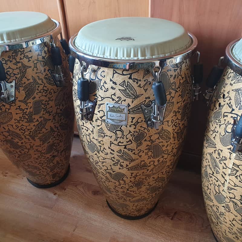 Remo Poncho Sanchez Signature Series set of Congas | Reverb