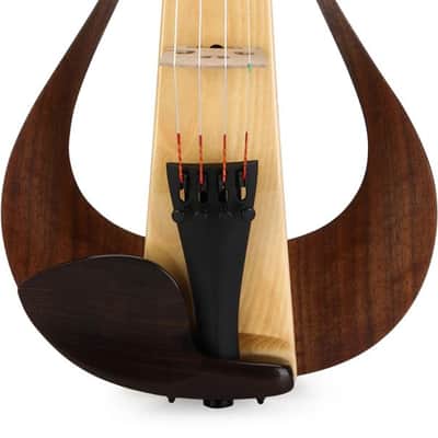 Yamaha YEV104 Pro Electric Violin - Natural/Brown image 2