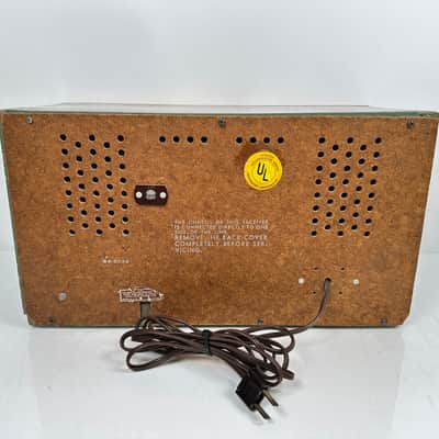 Philco Tube AM/FM Radio Model 50-926 image 8