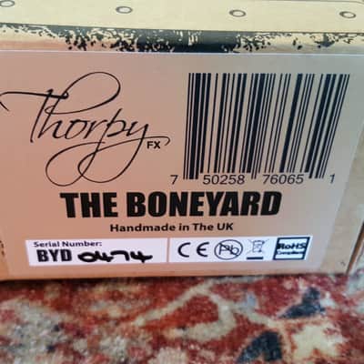 ThorpyFX Boneyard Limited Edition Fuzz Tonebender 2022 - Chrome image 12