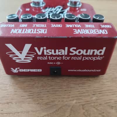 Visual Sound Jekyll & Hyde Overdrive & Distortion V2 2010s - Red image 4