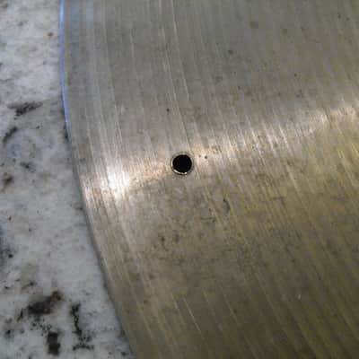 20" Sabian AA (pre-AA) Medium Ride Cymbal with sizzle holes 2480g image 4