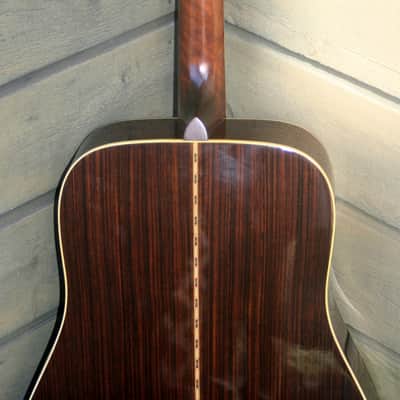 1975 Bluebell W-400, Gallagher Doc Watson style guitar by Fujigen with Under saddle PU by Fujigen, Hoshino Gakki image 7