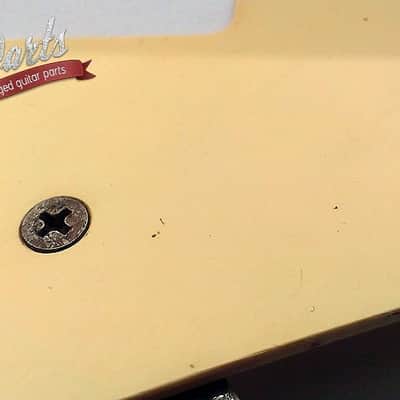 Hand aged Les Paul Pickguard w/bracket and screws, CREAM, for Gibson Historic post 2008 | 59 Parts image 7