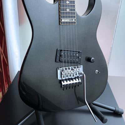 1987 MIJ By ESP Kramer Bluesbreaker 308, Metallic Gun Metal Grey, OFR, Gig Bag image 1