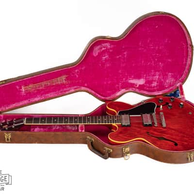 1960 Gibson ES-335 Cherry Long Guard image 12
