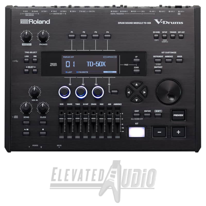 Roland TD-50X V-Drums Sound Module | Reverb