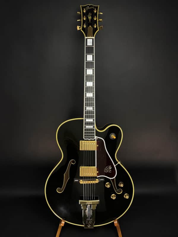 1994 Gibson Custom L-5 CES Centennial 100th Anniversary - Ebony image 1