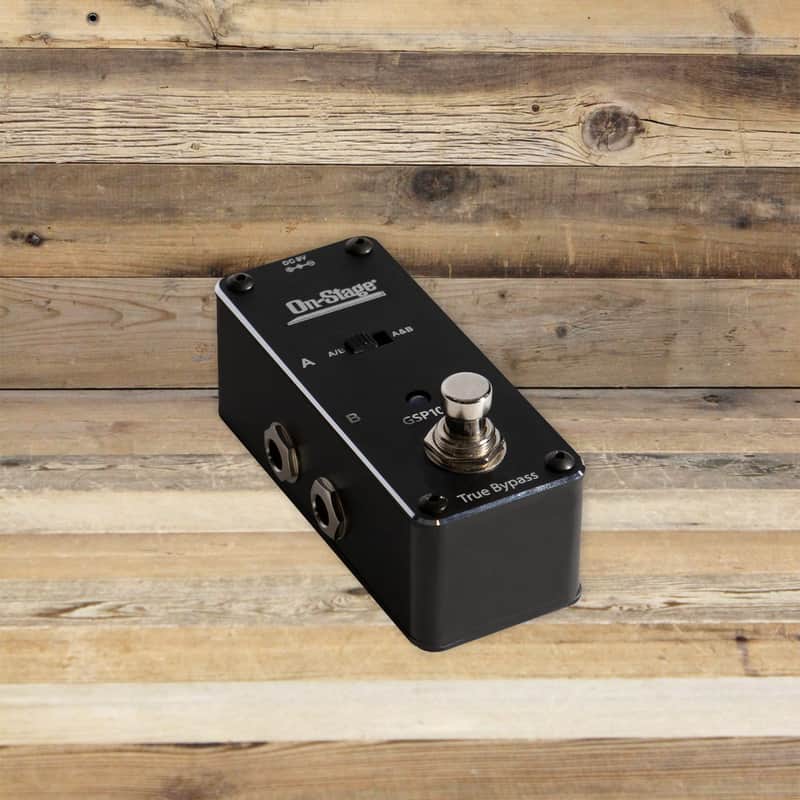 Open Box On-Stage GSP1000 ABY Switcher Pedal with True Bypass AB-Y A-BY Router image 1