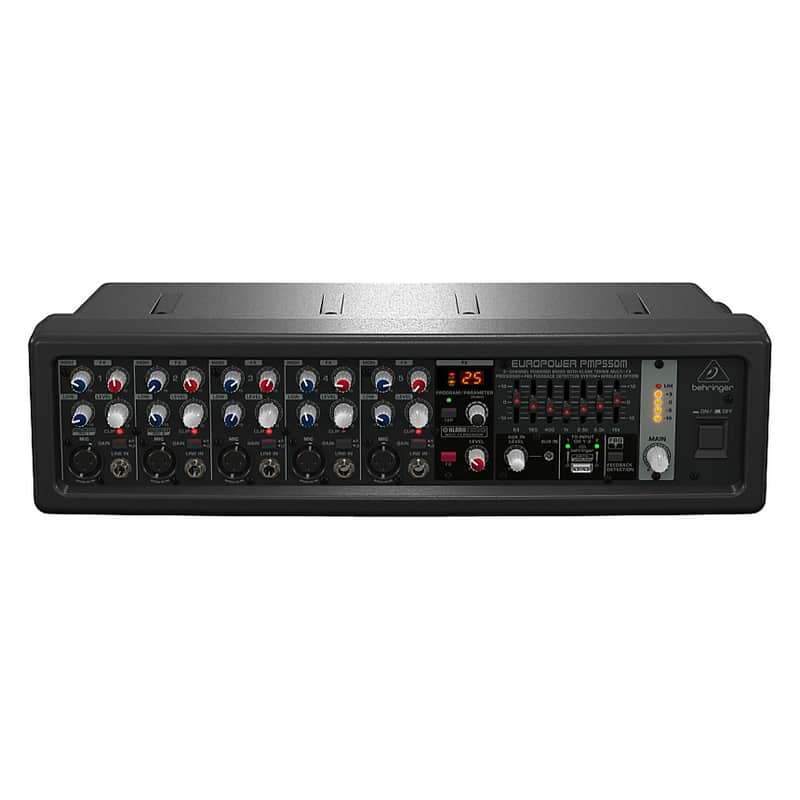 Behringer Europower PMP550M 5-Channel 500-Watt Powered Mixer image 1