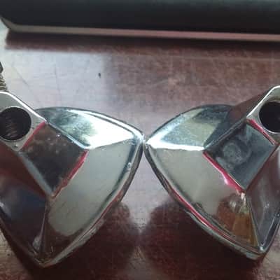 Tama Vintage TRAK Drums MIRROR IMAGE PAIR  Bass Drum SPUR MOUNTS Tama Made Japan RARE PARTS  80s image 5
