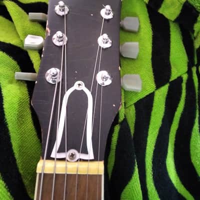 Les Paul-Style DK  Custom Peter Green Relic - Figured Dirty Lemon One-of-a-Kind Guitar that Captures the Greeny Vibe image 4