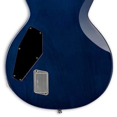 ESP E-II ECLIPSE Blue Natural Fade w/Case (B Stock) image 2