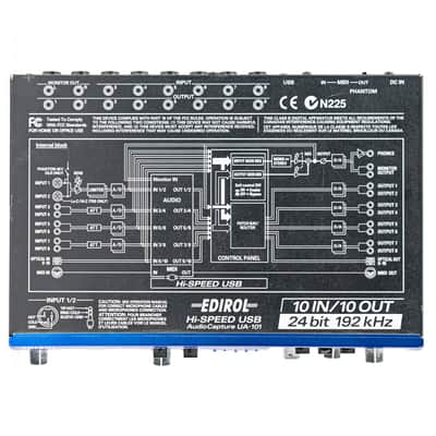 Roland Edirol Ua-101 Hi-Speed USB Audio Capture Midi Interface 24bit 192kHz image 6