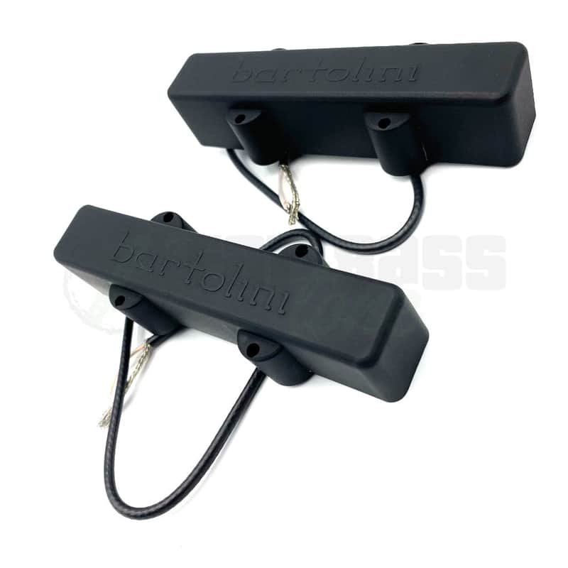 Bartolini 9J1-S/SB 4 String Hum Cancelling Original Series Jazz Bass® Pickup Set - (Bridge 3.6" & Neck 3.6") image 1