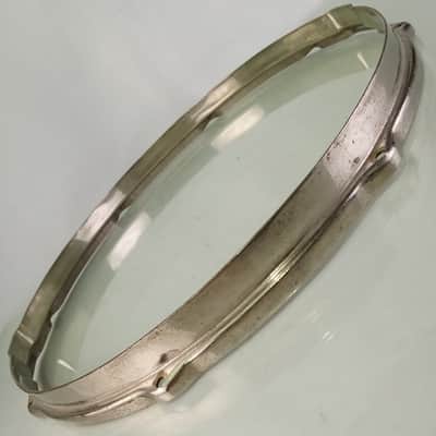 Leedy 14"Broadway Standard"Stick-Chopper Nickel NOB Snare Drum Resonant Rim/Hoop image 5