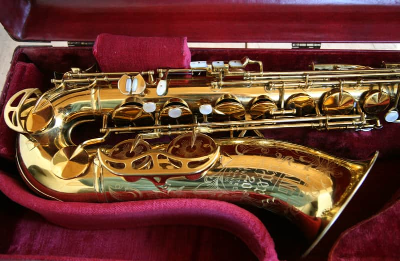 King Super 20 Full Pearls Tenor Saxophone 1955 excellent condition image 1