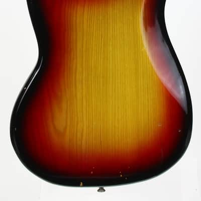 1978 Fender Mustang Sunburst Vintage Electric Guitar w Original Hard Case & Strap image 10