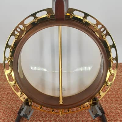 Huber Truetone Custom 2026 RB-6 Style 6 Gold Engraved 5-String Resonator Banjo, Serial 625-13 image 10