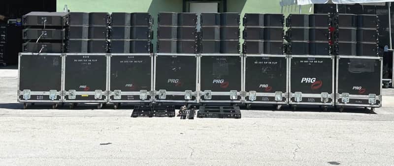L-Acoustics Kara line array Speaker with case and fly frame.(lot of 24)THS
