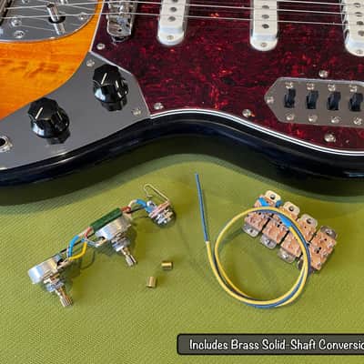 Squier Bass VI Wiring Harness - Also Fits Fender Japan Bass VI - CTS / Switchcraft - Made to Order image 4