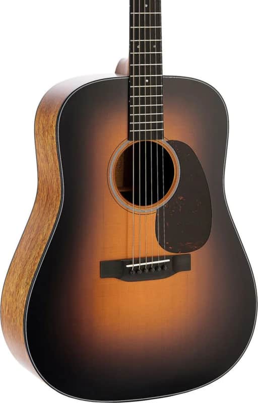 Martin D-18 Standard 1935 Dreadnought Acoustic Guitar (2025), Solid Spruce Top, Satin Burst image 1
