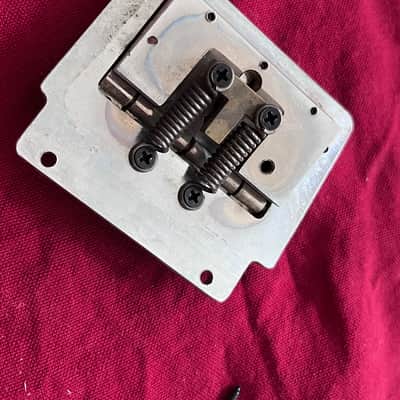 Kahler vintage Fender tremolo bridge chrome image 2