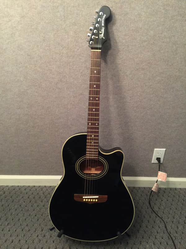 Fender Montara 1980's/90's Black | Reverb