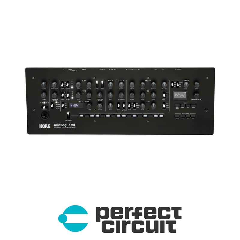 Korg Minilogue XD Analog / Digital Hybrid Desktop Synthesizer image 1