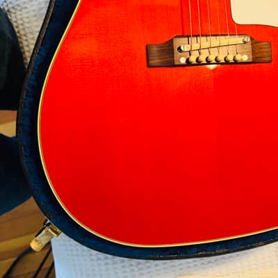 Gibson Custom Shop J-45 ADJ 2010 - Transparent Orange image 6
