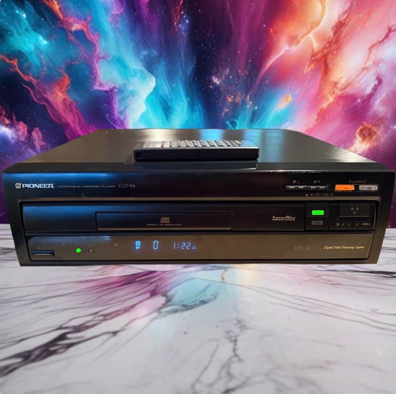Pioneer CLD-R4-K LaserDisc CD Player LD Player Tested Working JDM With Remote🔥
