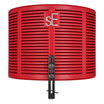 sE Electronics RF-X RB Portable Isolation Filter X, Red Shell/Black Foam image 1