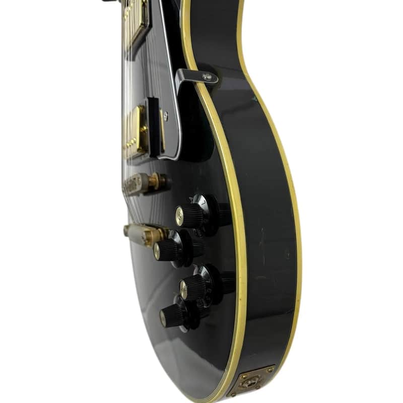 【ビンテージ】Greco EG500b？　73年製ビンテージレスポールカスタム Greco EG500 1973 - Ebony - Vintage Japan | Reverb