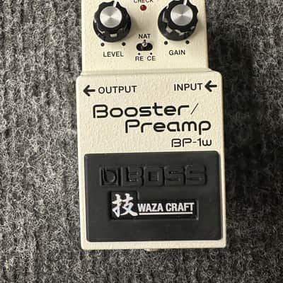 Boss BP-1W Booster / Preamp Waza Craft 2023 - Present - White image 1