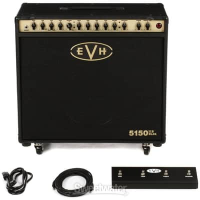 EVH 5150III 1x12-inch 50-watt Tube Combo Amp with EL34 Tubes (5150EL34112BKd1) image 6
