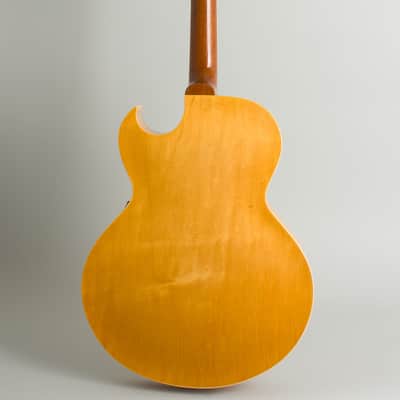 Gibson ES-175DN Arch Top Hollow Body Electric Guitar (1954), ser. #A18227, original brown leather covered hard shell case. imagen 2