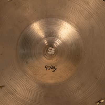 Vintage Zildjian 15" Transition Stamp Sizzle Hi Hat Cymbals 900g 1077g image 7