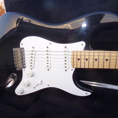 2014 Fender Eric Clapton 'Blackie' Stratocaster w/Seymour Duncan and other replacement pickups image 14