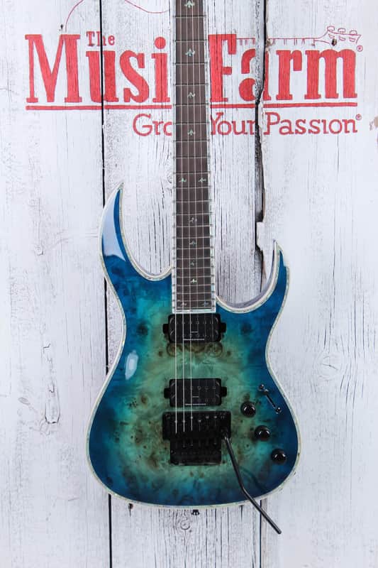 BC Rich Shredzilla Prophecy Archtop Electric Guitar w Floyd Cyan Blue IN STOCK! image 1