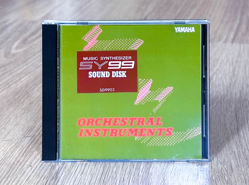 Yamaha SY99 - SD9903 - Orchestral Instruments // Original Patches & Waveform Disk // BOXED image 1