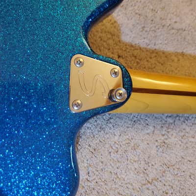 Squier Vista Super-Sonic 1996 - 1998 Blue Sparkle image 11