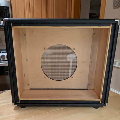 J Design Pine 1x12 Extension Cabinet Fender Dumble Blackface - Black tolex image 3