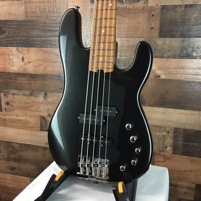 Charvel Pro-Mod San Dimas Bass PJ V Metallic Black, Free Ship, 239 image 3