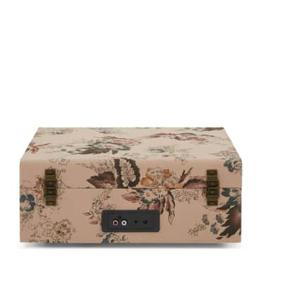 Crosley CR8017B 3-Speed Voyager Portable Turntable with Bluetooth Out - Floral-NEW image 8