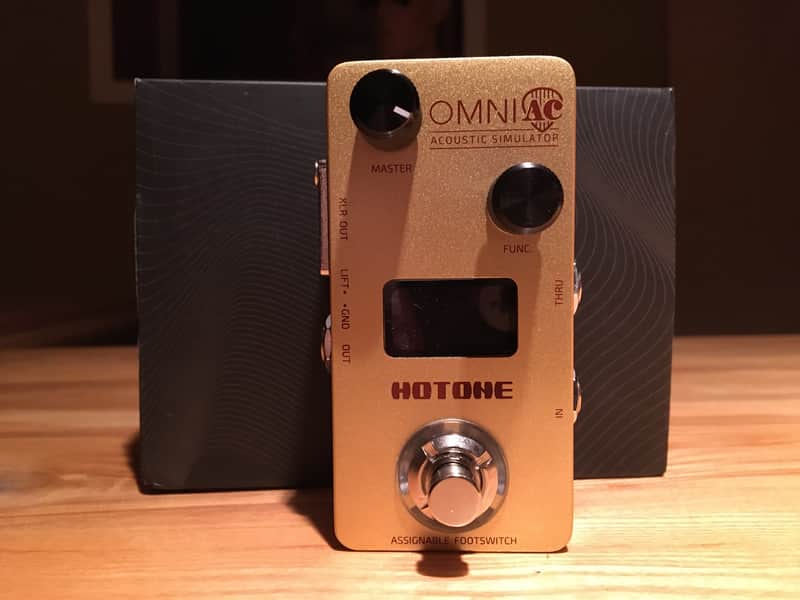Hotone OMP-5 OMNI Acoustic Simulator Guitar Effects Pedal OMP5 image 1