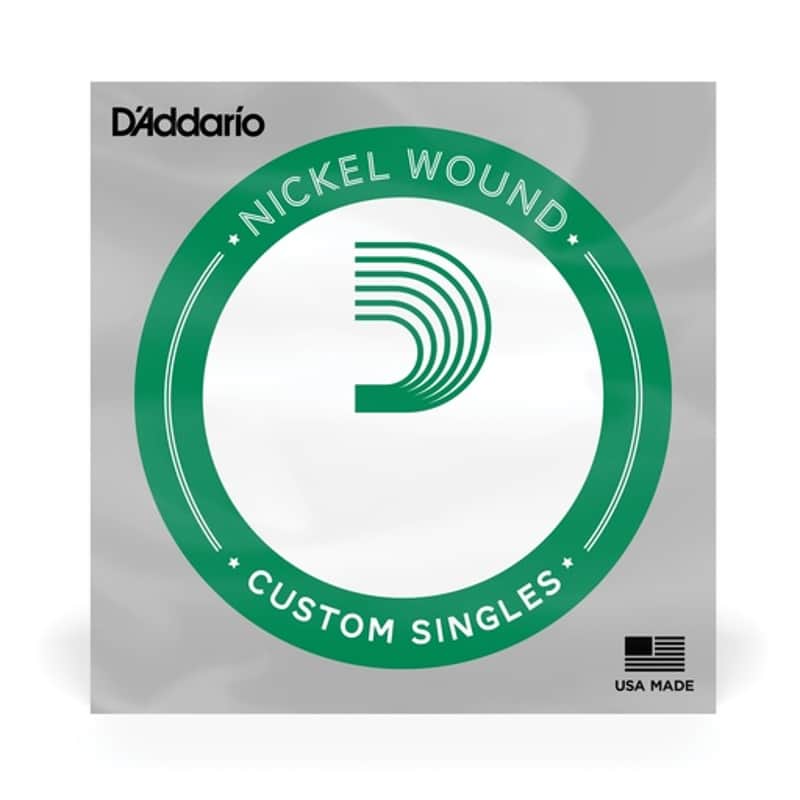 D'Addario NW060 Nickel Wound Electric Guitar Single String, .060 image 1